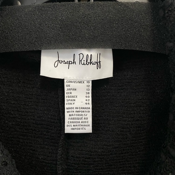 Joseph Ribkoff Jacket with sequins - Picture 4 of 9